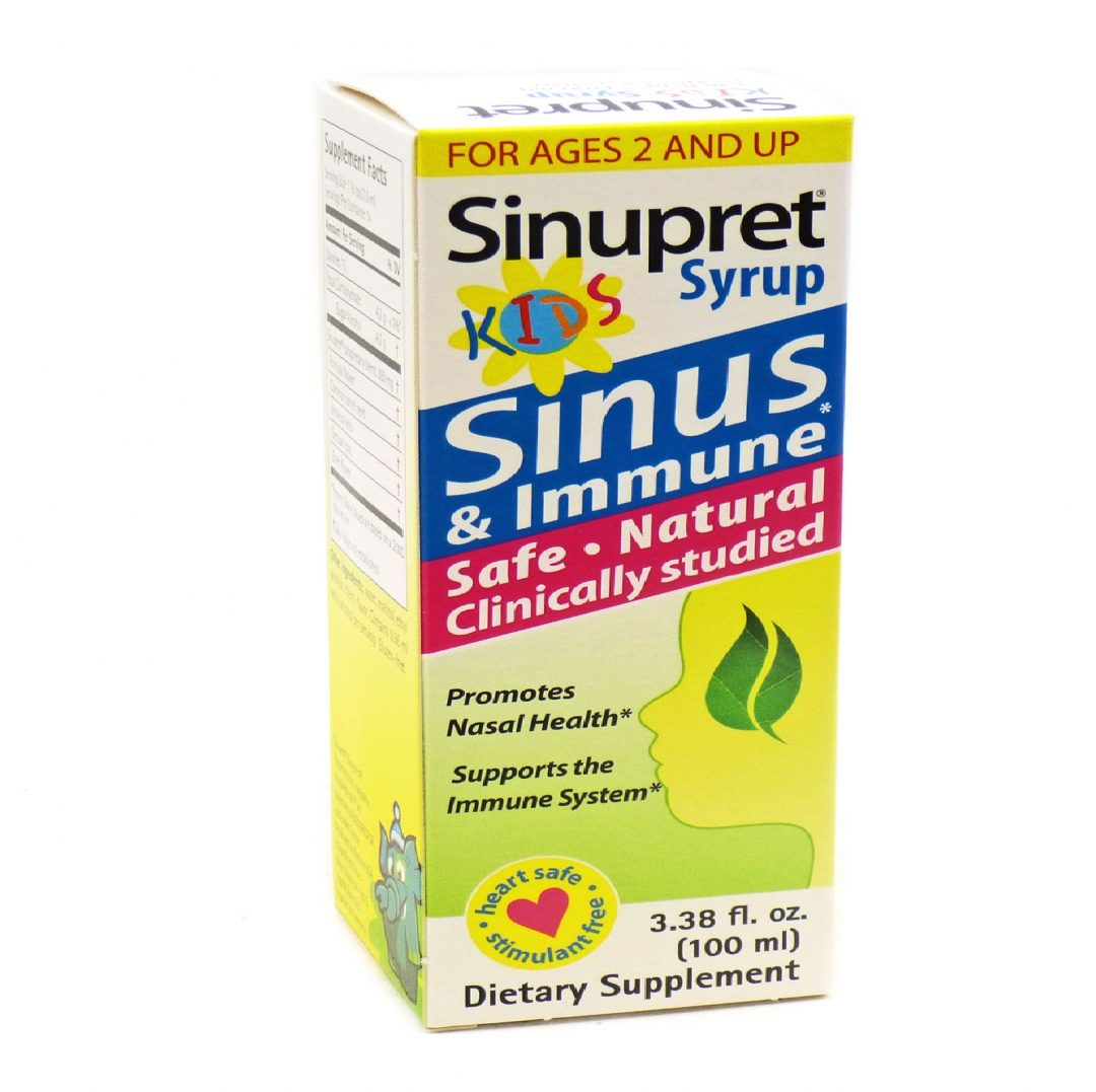 Bionorica Sinupret Kids Syrup 3.38oz - Carlo Pacific