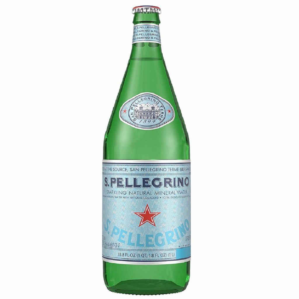 San Pellegrino 12 Packs Sparkling Water Mineral Water Glass Bottle 338oz Carlo Pacific 9820