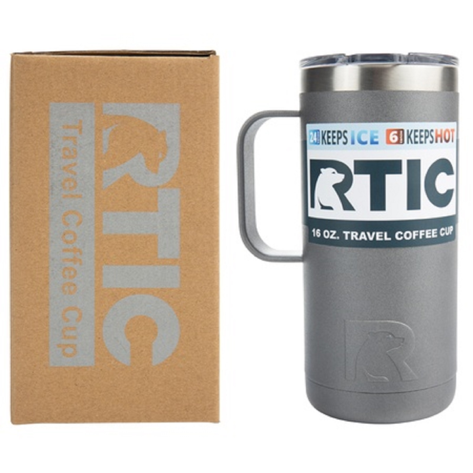 rtic 16oz travel coffee cup