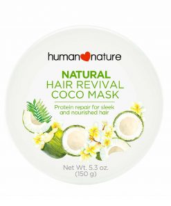 Buy Human Nature Hair Revival Coco Mask, a weekly treatment that helps restore your hair’s full glory. Ships to US and Canada via CarloPacific.com