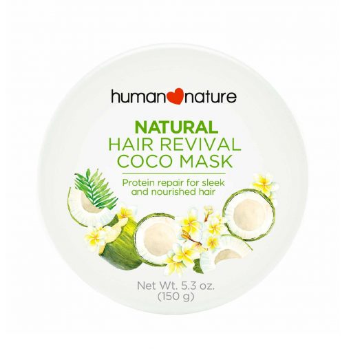 Buy Human Nature Hair Revival Coco Mask, a weekly treatment that helps restore your hair’s full glory. Ships to US and Canada via CarloPacific.com