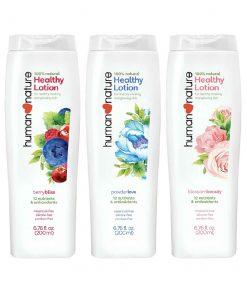 Buy Human Nature Healthy Lotion fortified with nutrients and antioxidants found in nature’s finest ingredients. Ships to US and Canada via CarloPacific.com