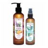 Buy Human Nature Massage Oil, a non-greasy, skin-nourishing, calming and rejuvinating sunflower oil. Ships to US and Canada via CarloPacific.com