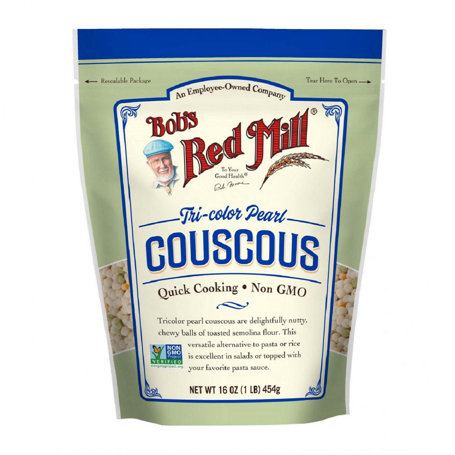 Bob's Red Mill 4 Packs Tricolor Pearl Couscous 16oz - Carlo Pacific 