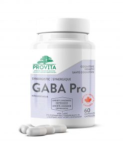 Relax your muscles, calm your heart rate and breathing, and help your brain to relax with Provita Synergistic GABA Pro. Ships to US and Canada.