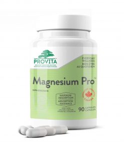 Maintain a healthy heart, blood pressure, and your body's pH (alkaline) levels with Provita Magnesium Pro. Ships to US and Canada.