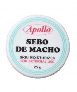 Buy Apollo Sebo De Macho that lightens the appearance of scars while keeping your skin moisturized. Ships to US & Canada via CarloPacific.com.