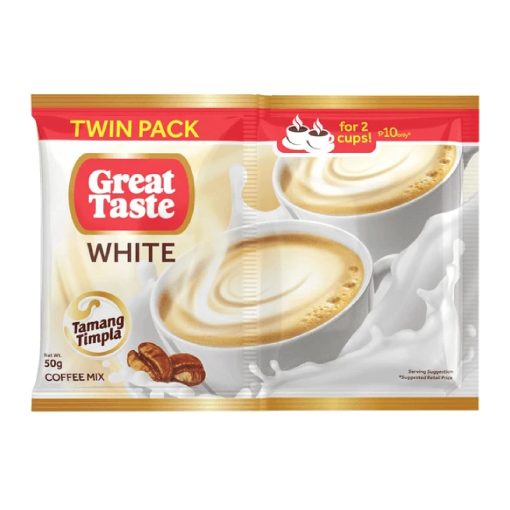 Great Taste 3-in-1 Twin Pack (White)